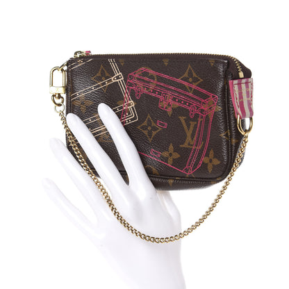 Louis Vuitton Monogram 2014 Christmas Animation Mini Pochette Accessories 2 of 7