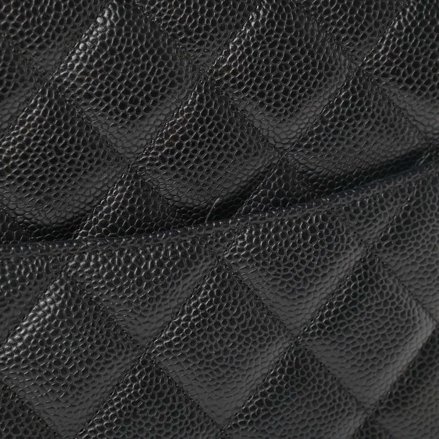 Caviar Quilted Jumbo Single Flap Black