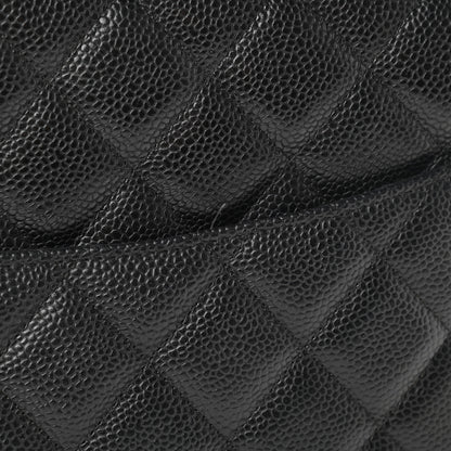 Chanel Caviar Quilted Jumbo Single Flap Black 17 of 17