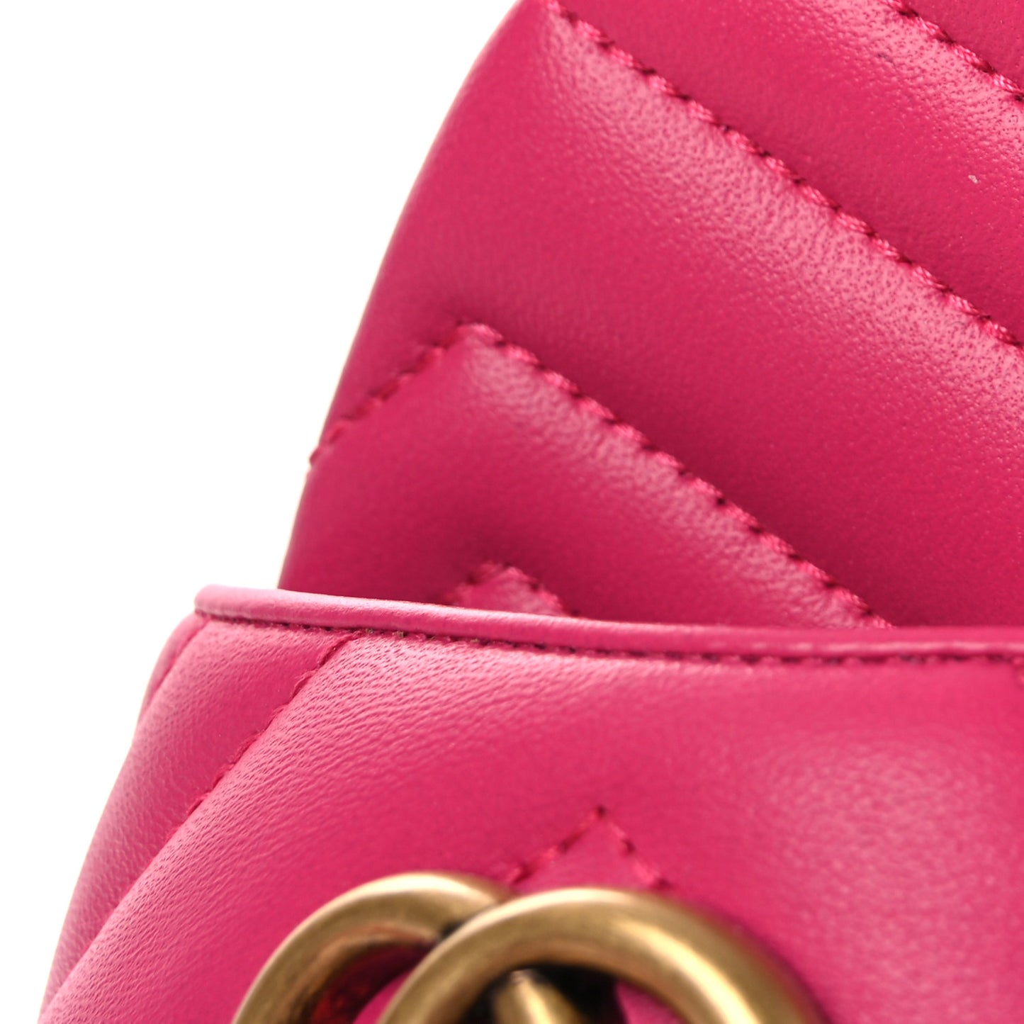 Nappa Matelasse GG Marmont 75mm Slide Sandals 36 Box Pink 38 Box Pink