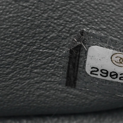 Chanel Caviar Quilted Jumbo Double Flap Grey 7 of 9