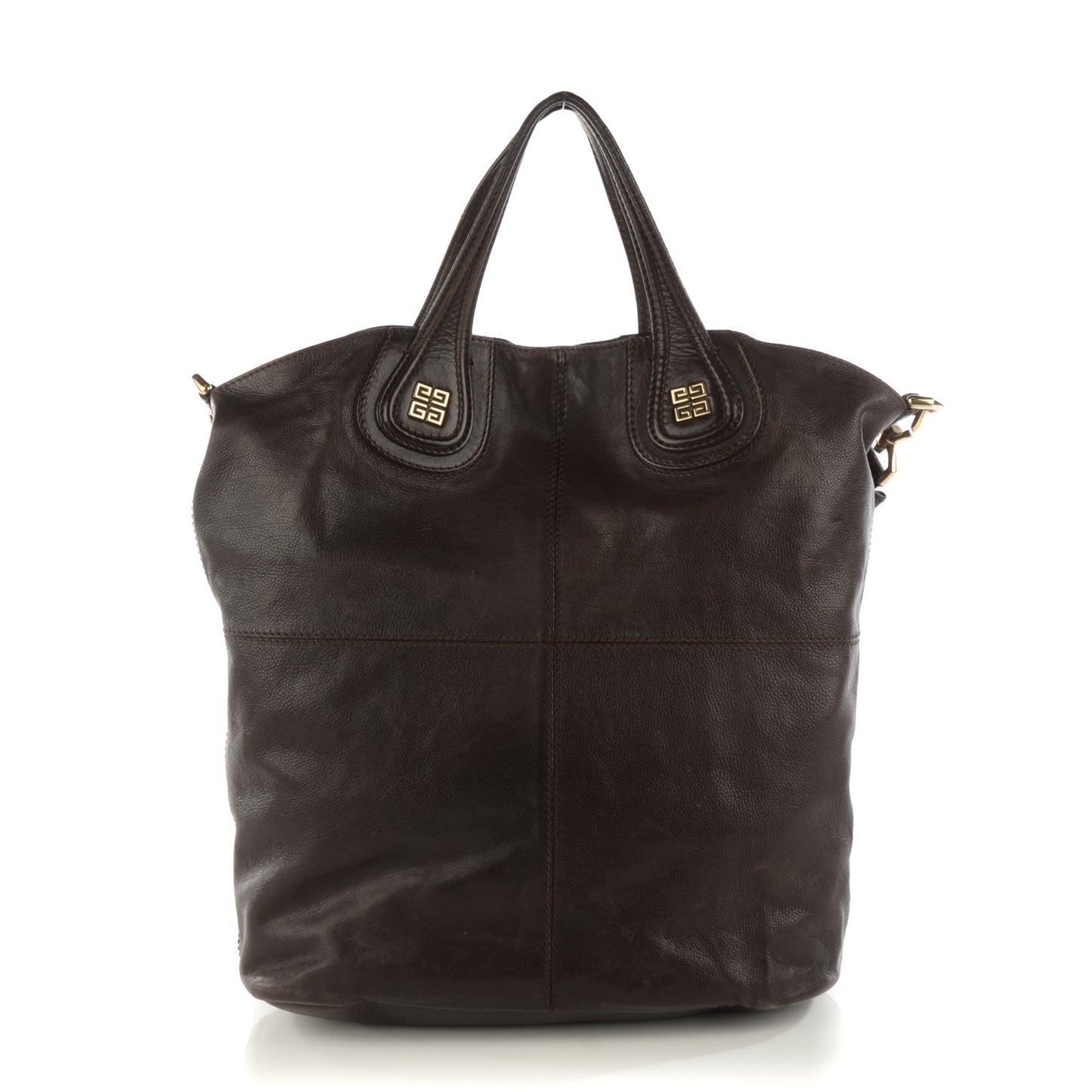 Lambskin North South Nightingale Dark Brown