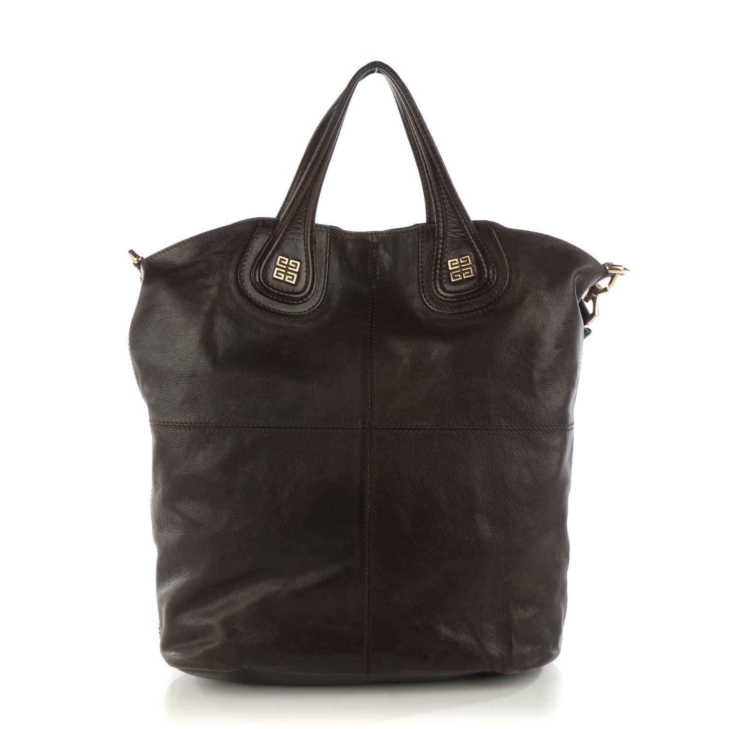Givenchy Lambskin North South Nightingale Dark Brown 1 of 7