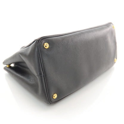 Prada Saffiano Lux Tote Black 4 of 8