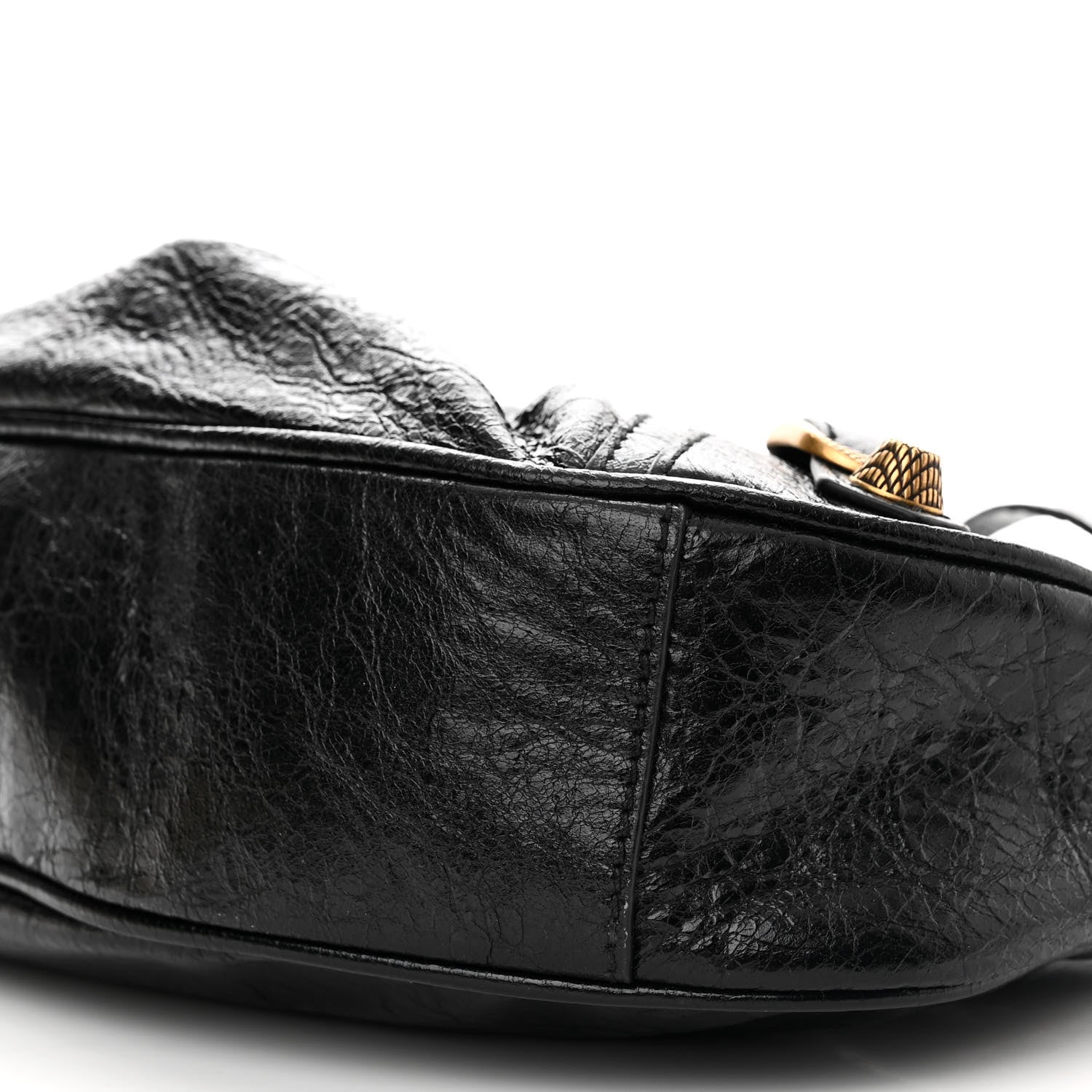Balenciaga Agneau Arena Le Cagole Shoulder Bag XS Black 10 of 10