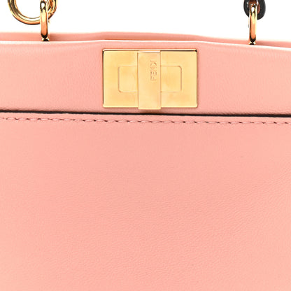 Fendi Shiny Nappa Micro Peekaboo Iconic Satchel Pink 8 of 10