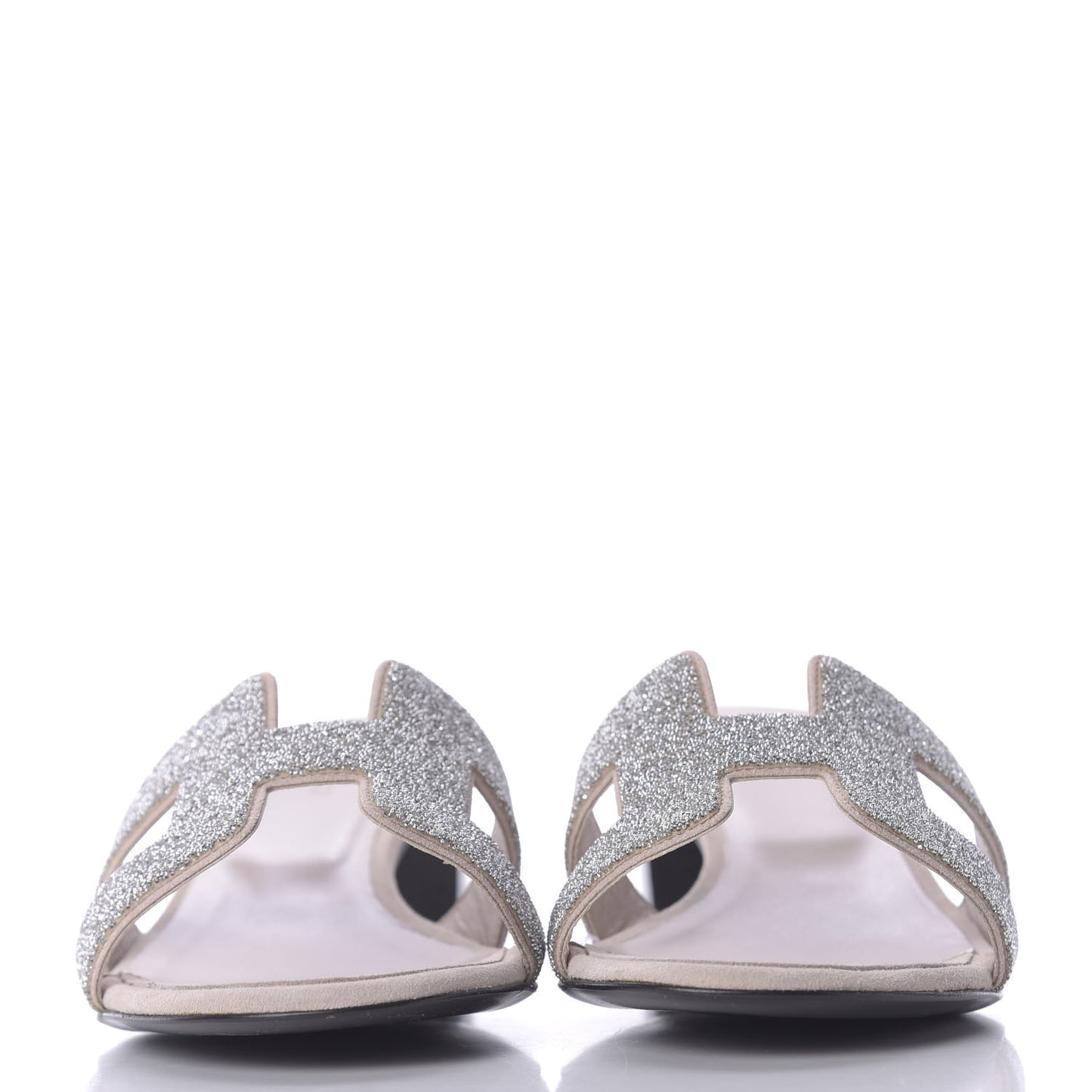 Suede Goatskin Crystal Oasis Sandals 37