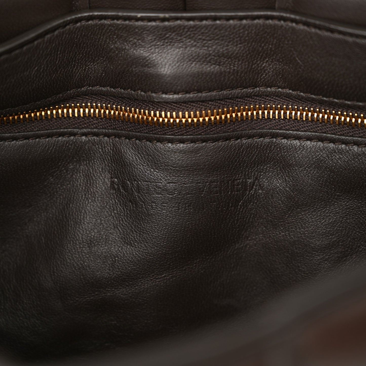 Nappa Maxi Intreccio Padded Cassette Crossbody Bag Fondente