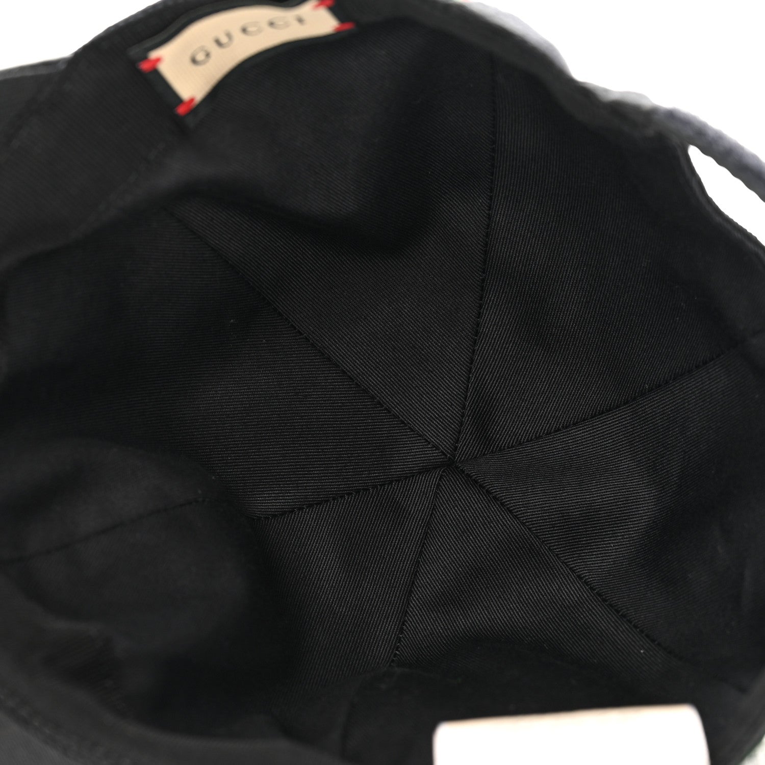 Gucci Monogram Web Baseball Hat XS Black 7 of 9