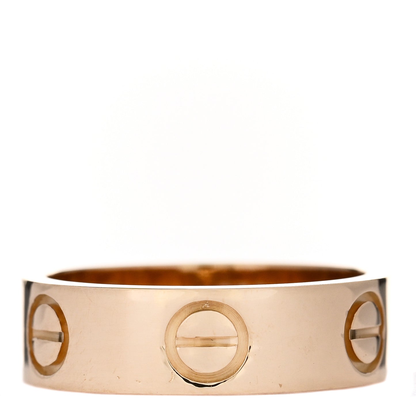 18K Yellow Gold 5.5mm LOVE Ring 48 4.5