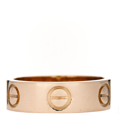 Cartier 18K Yellow Gold 5.5mm LOVE Ring 48 4.5 1 of 5