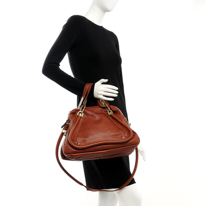 Chloe Calfskin Medium Paraty Brown Delight 3 of 8