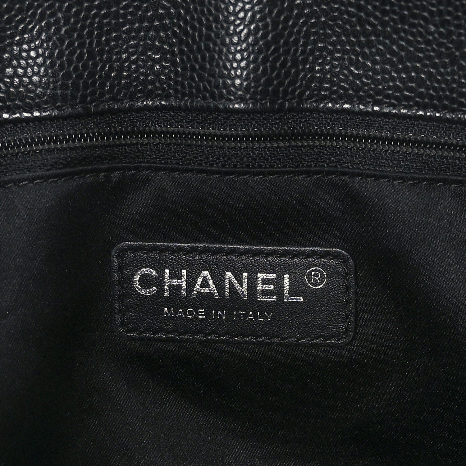 Chanel Caviar Quilted Grand Shopping Tote GST Black 7 of 10