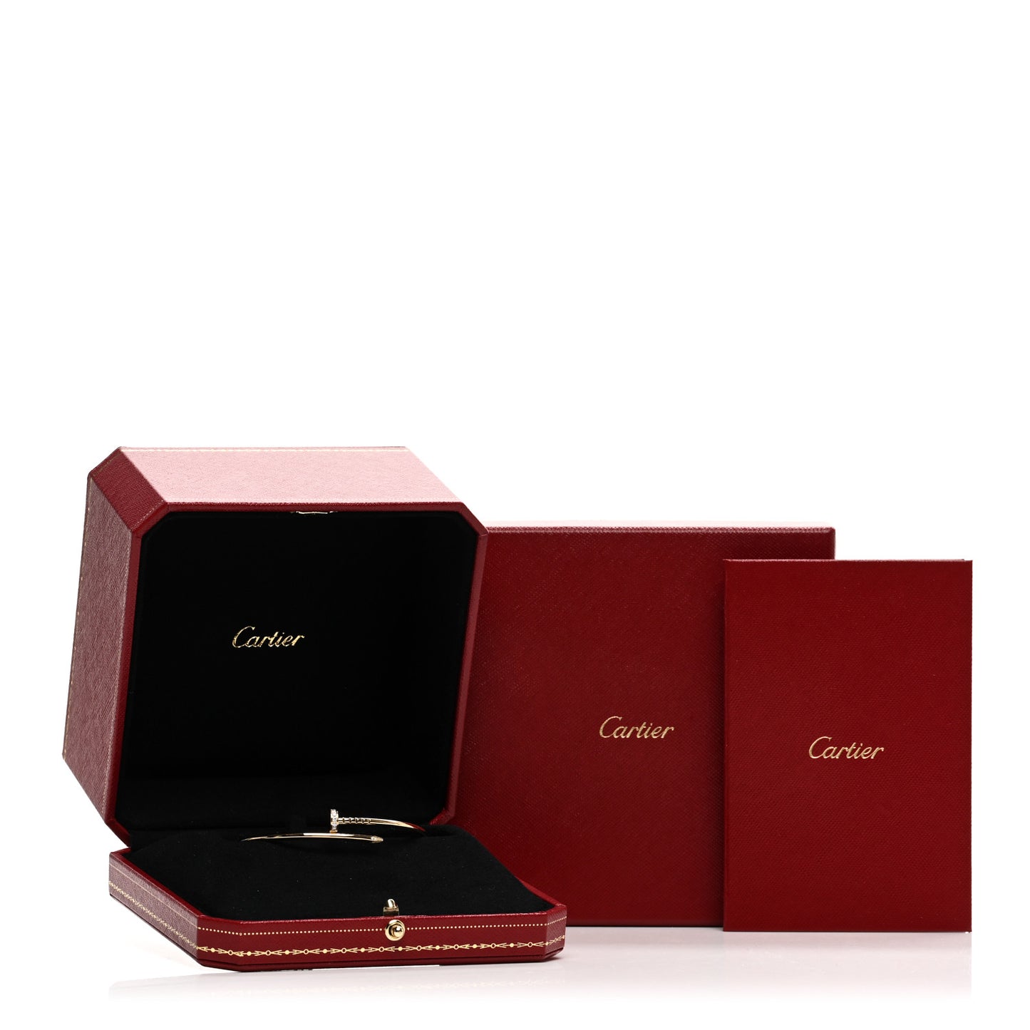 18K Yellow Gold Diamond Small Juste Un Clou Bracelet 17