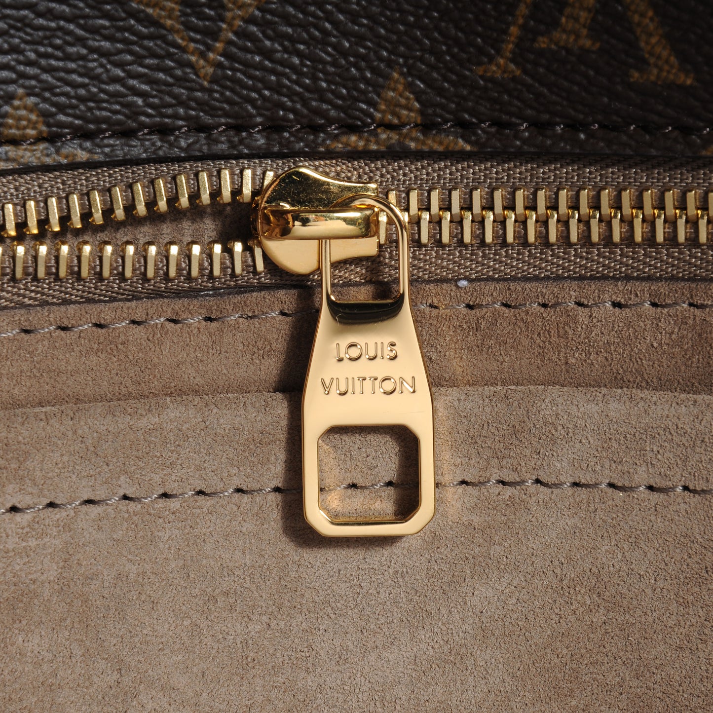 Monogram Tote W PM Black