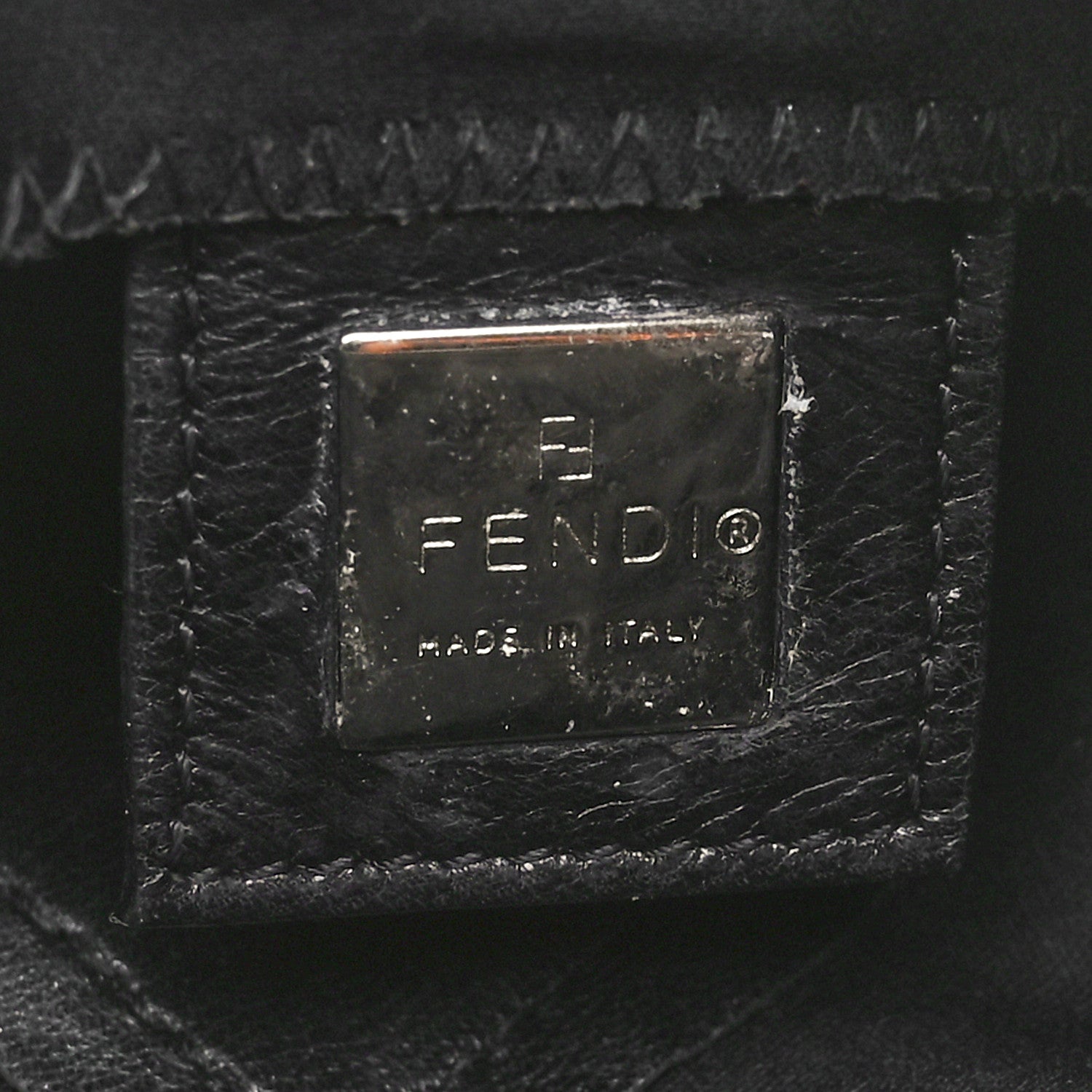 Fendi Neoprene Baguette Black 6 of 11