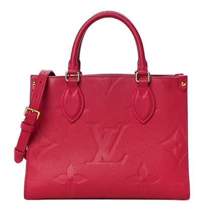 Louis Vuitton Empreinte Monogram Giant Onthego PM Freesia 1 of 16