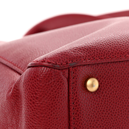 Chanel Caviar Timeless CC Shoulder Bag Red 13 of 16