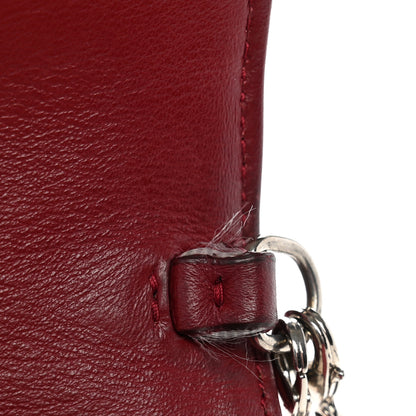 Christian Dior Patent Cannage Lady Dior Clutch Red Red 11 of 11