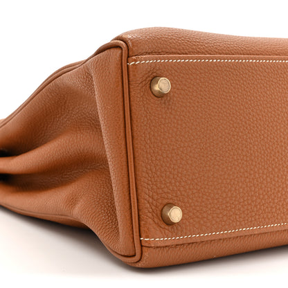 Hermes Togo Kelly Retourne 32 Gold 10 of 22