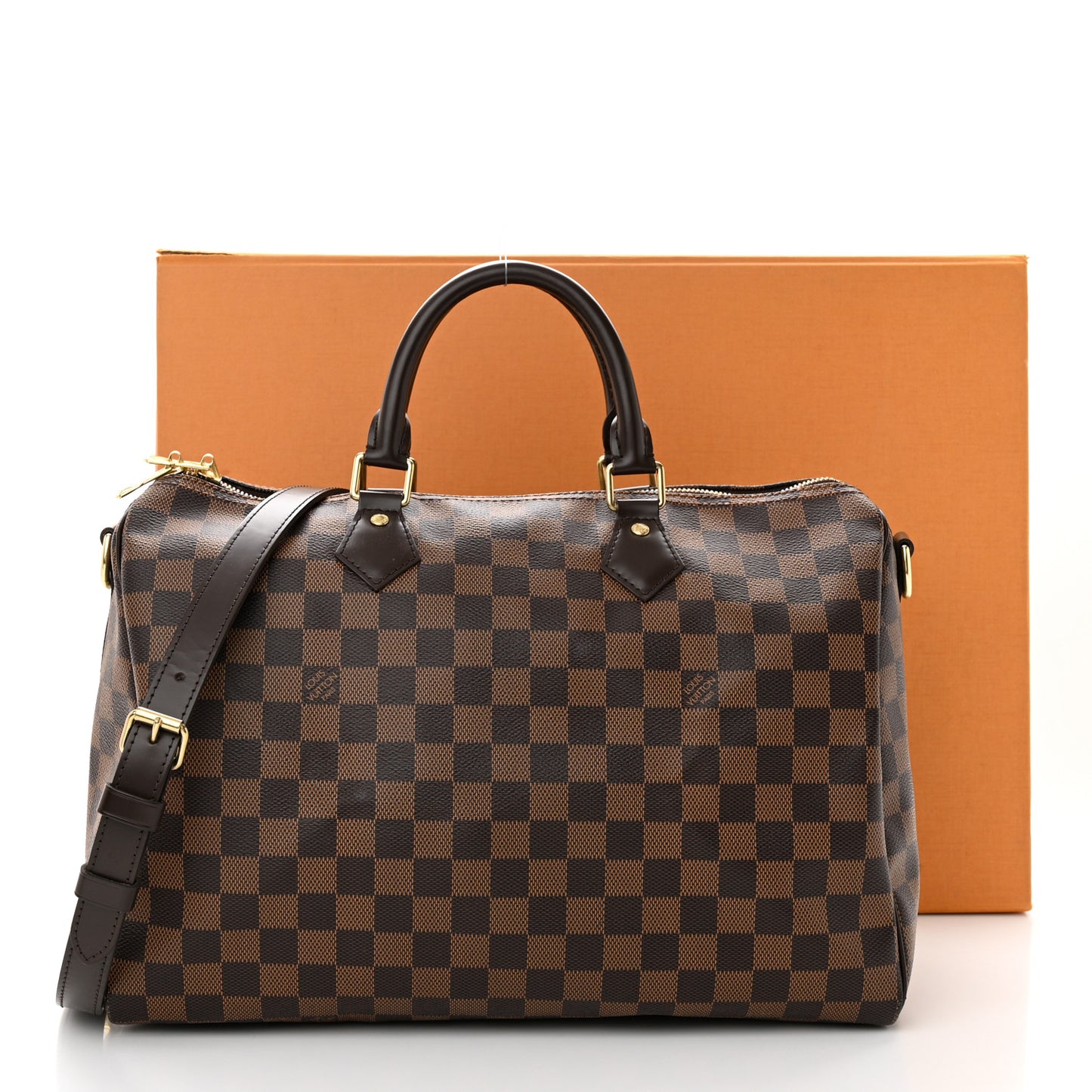 Damier Ebene Speedy Bandouliere 35