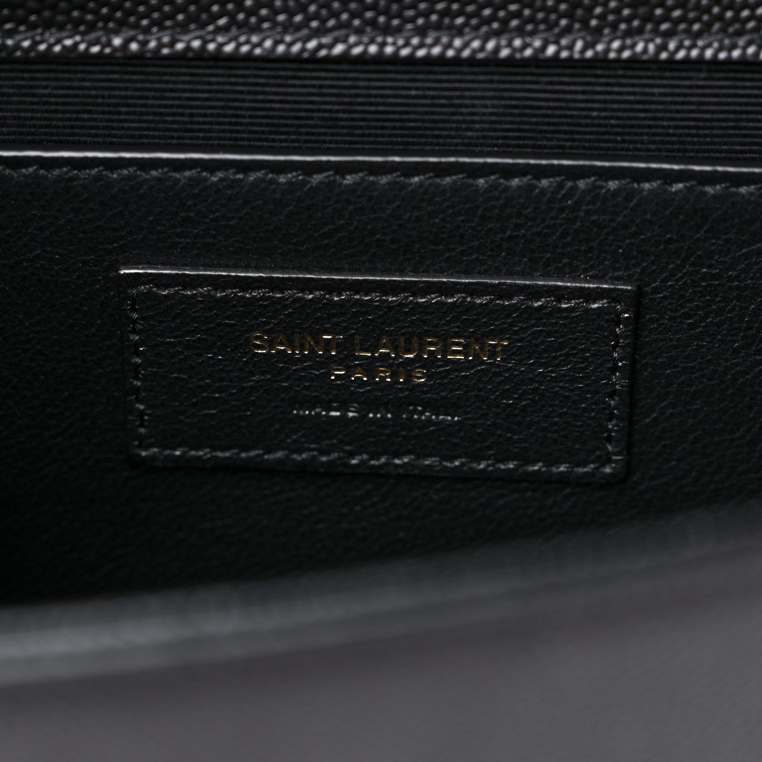 Saint Laurent Grain De Poudre Small Monogram Kate Satchel Black 7 of 9