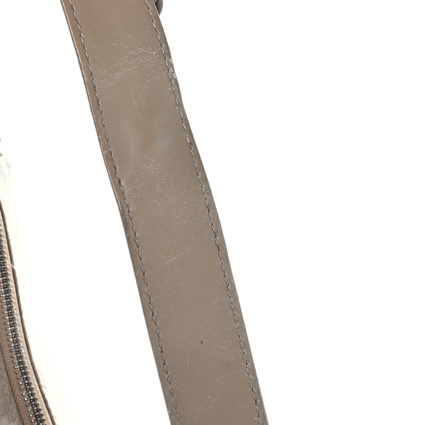 Monogram Braided Hobo Beige