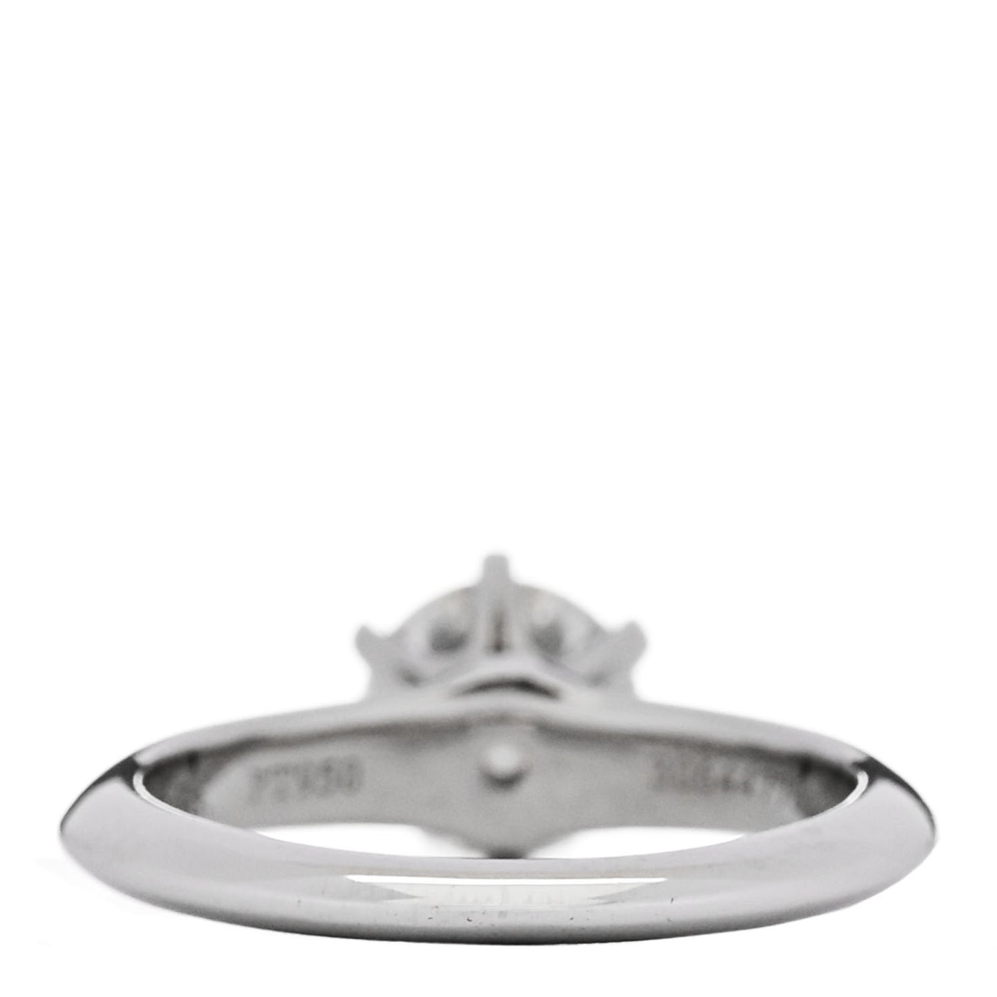 Platinum Diamond 1.02ct Solitaire Engagement Ring 48 4.5
