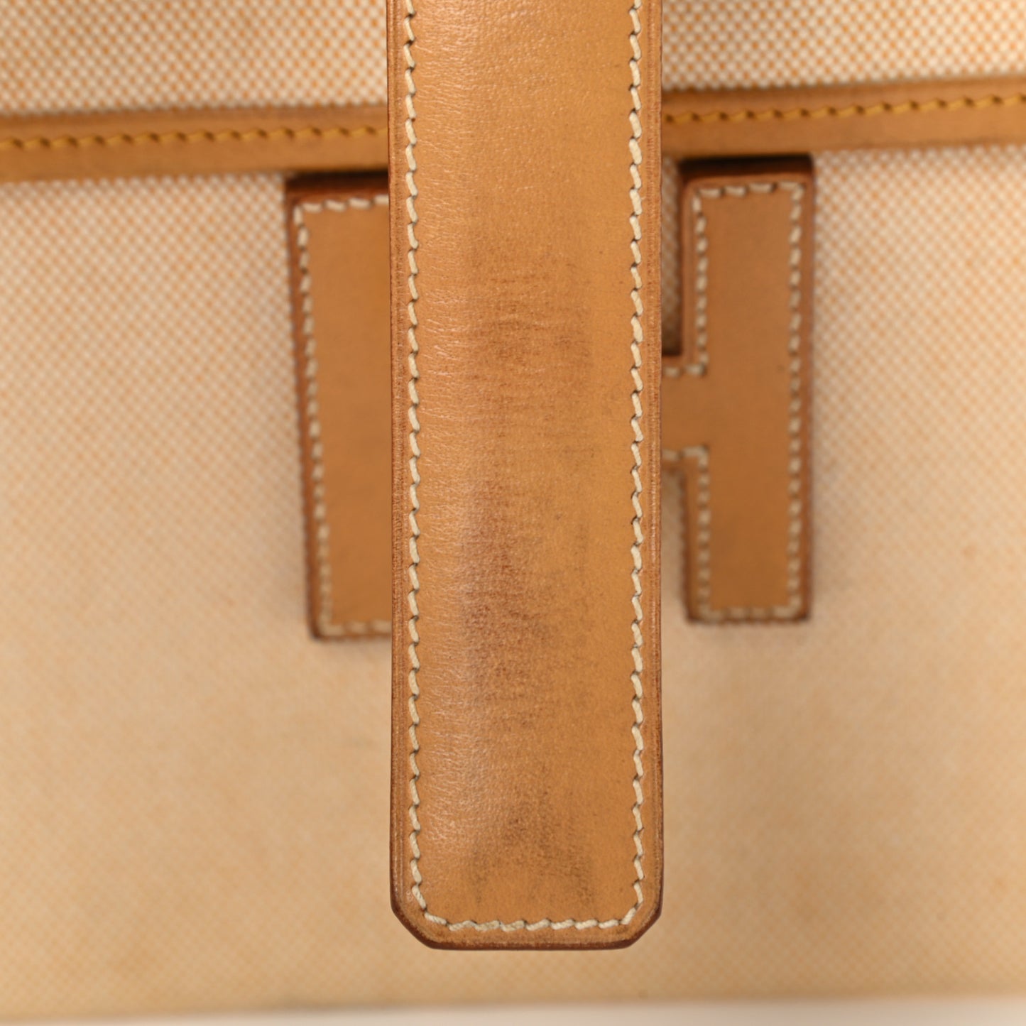 Toile Vache Jige PM Clutch