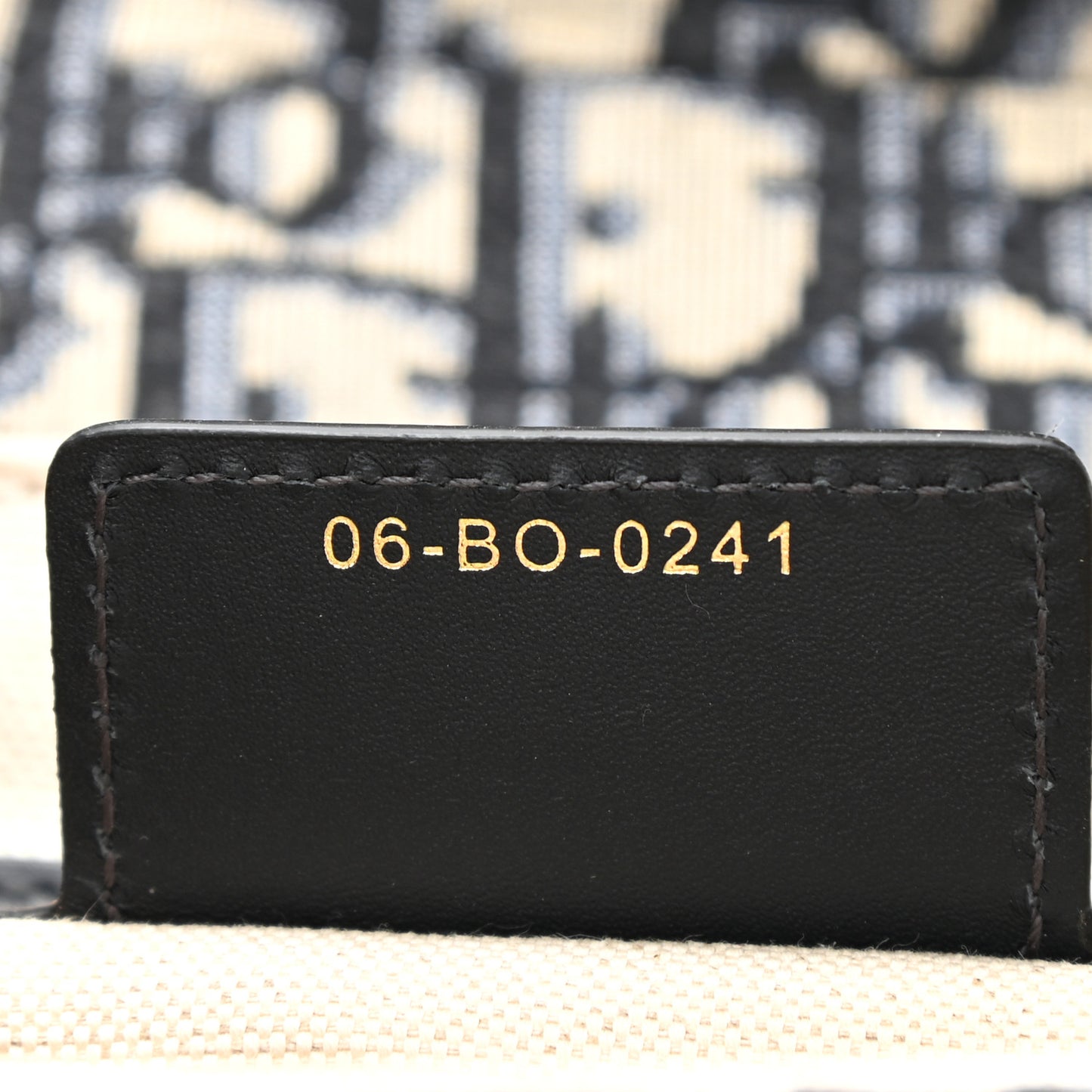 Oblique Saddle Bag Blue