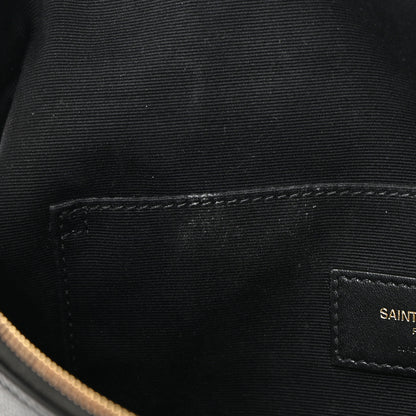 Saint Laurent Grain De Poudre Monogram Belt Bag Black 11 of 14