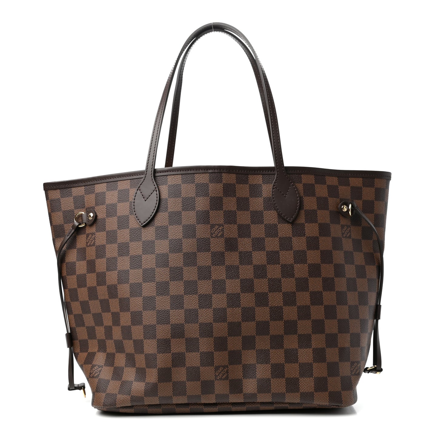 Damier Ebene Neo Neverfull MM Rose Ballerine