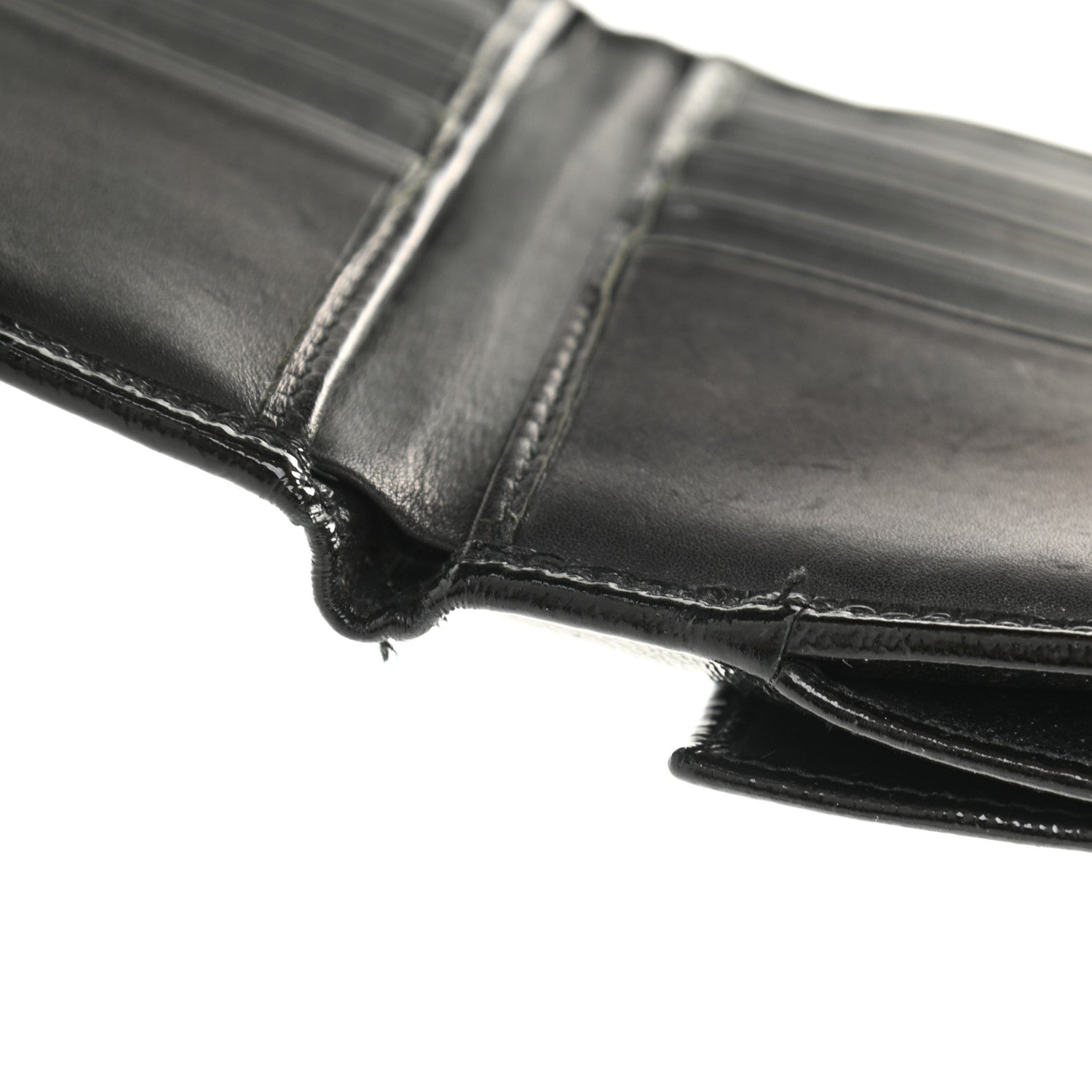 Saint Laurent Goatskin Belle de Jour French Wallet Black 18 of 18