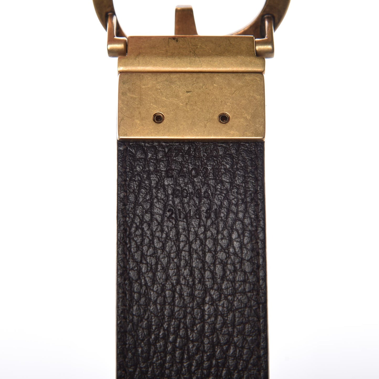 Calfskin Double G Reversible 37mm Belt 90 36 Black Cocoa