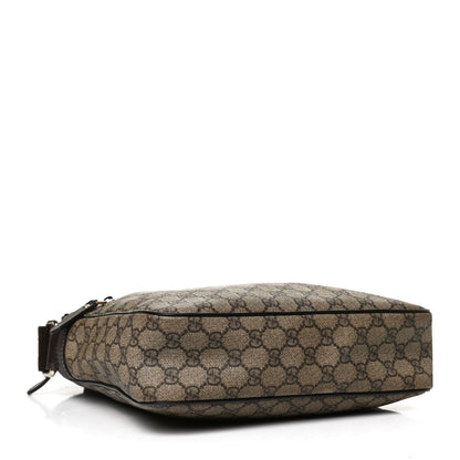 Gucci GG Plus Monogram Medium Messenger Bag Dark Brown 4 of 12