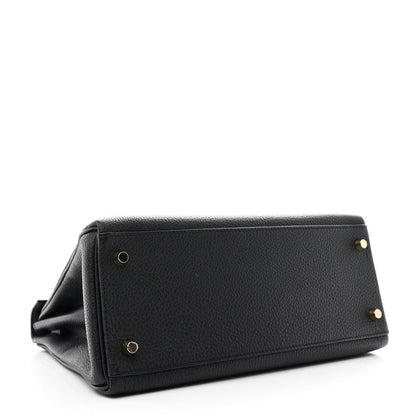 Hermes Togo Kelly Retourne 28 Black 4 of 11