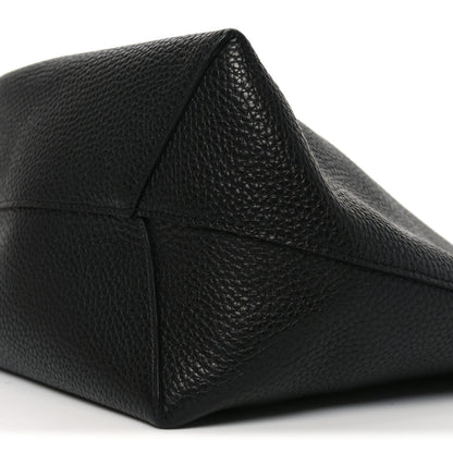 Mansur Gavriel Pebbled Calfskin Small Everyday Cabas Black 9 of 9