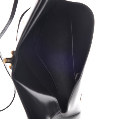 Louis Vuitton Glazed Calfskin Sac Triangle PM Black 7 of 14