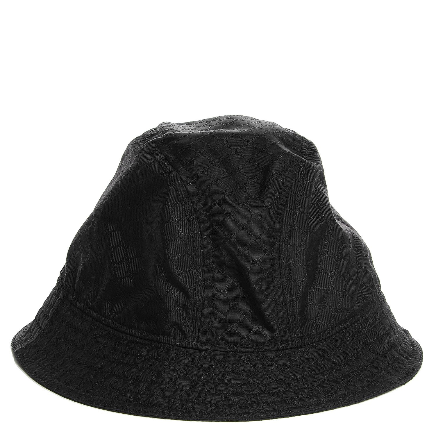 Gucci Monogram Bucket Hat Black Medium 1 of 5