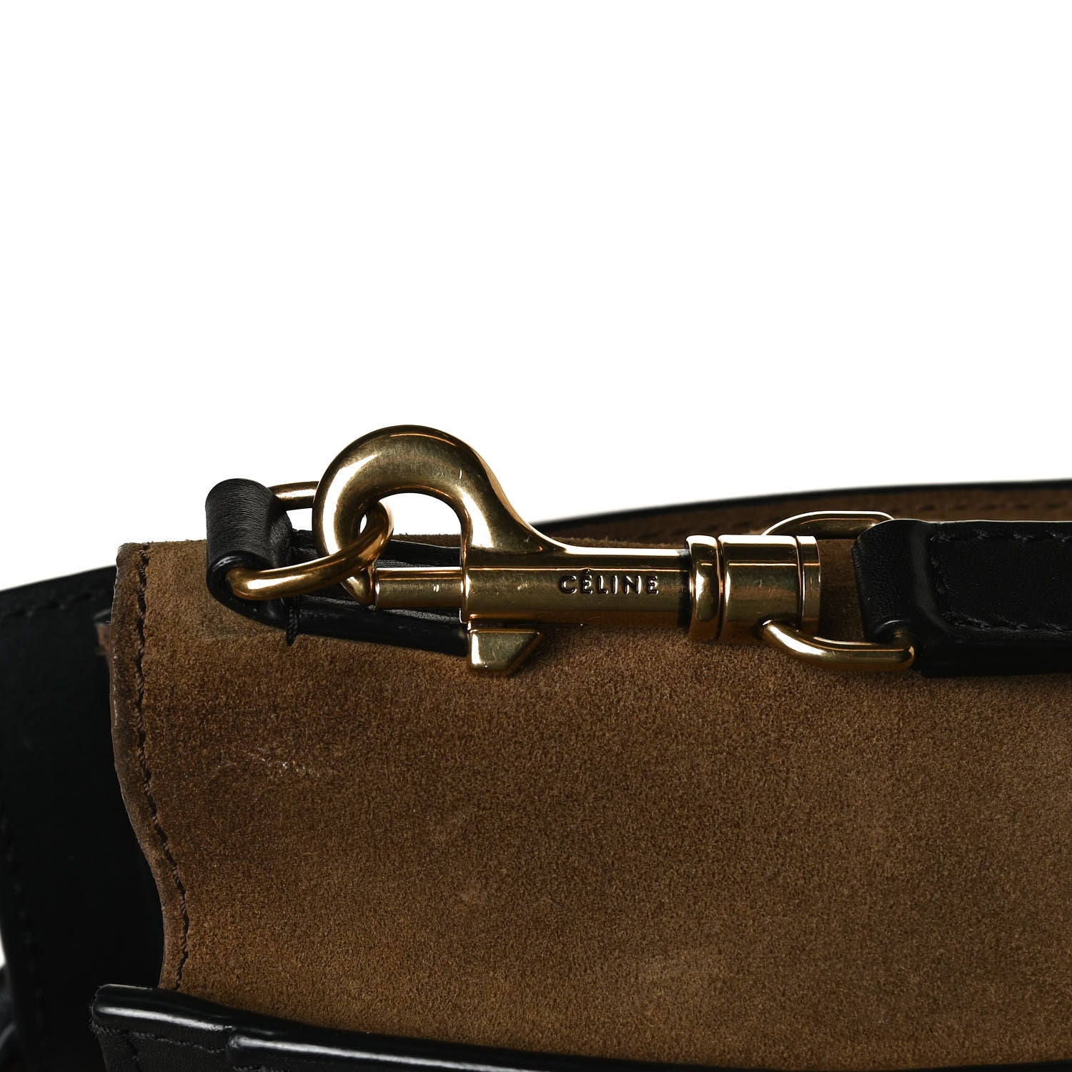 Celine Smooth Calfskin Suede Nano Tri-Color Luggage White 15 of 16