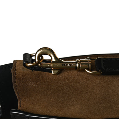Celine Smooth Calfskin Suede Nano Tri-Color Luggage White 15 of 16