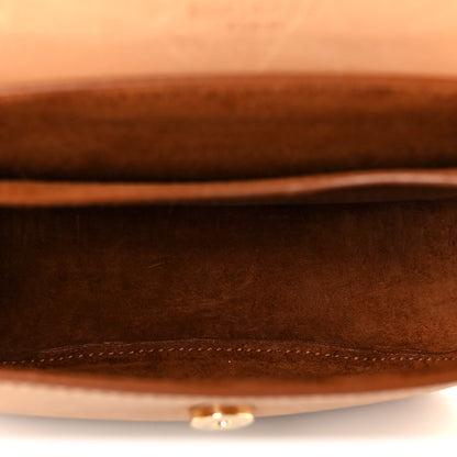 Saint Laurent Smooth Vintage Calfskin Small Kaia Satchel Brown Gold 5 of 11