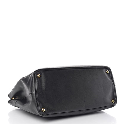 Prada Saffiano Lux Extra Large Galleria Double Zip Tote Black 4 of 26