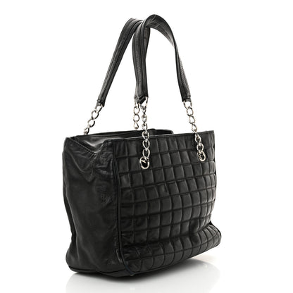 Chanel Lambskin Camellia No. 5 Shoulder Bag Black 3 of 16