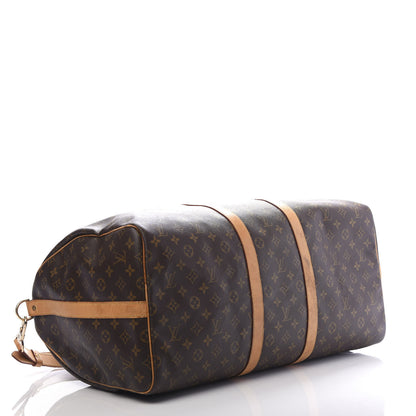 Louis Vuitton Monogram Keepall Bandouliere 55 3 of 10