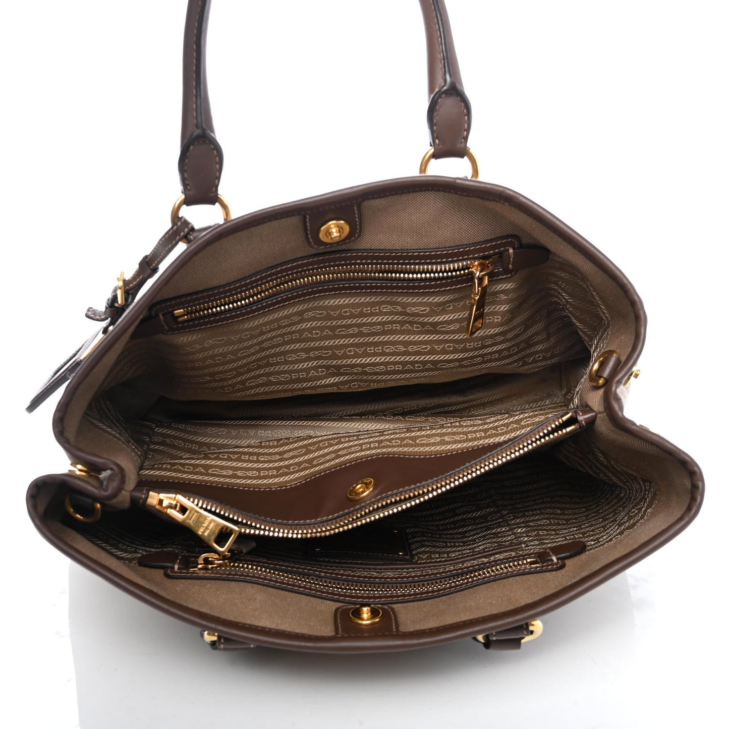 Jacquard Logo Tote Corda Bruciato