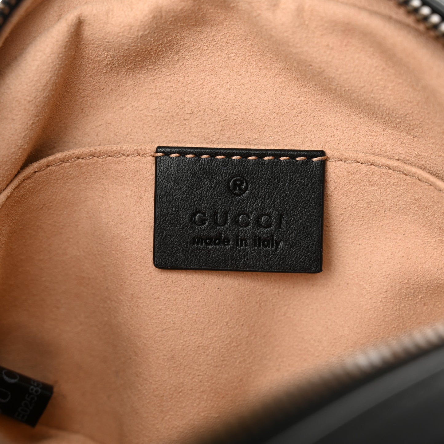 Calfskin Matelasse GG Marmont Belt Bag 85 34 Black