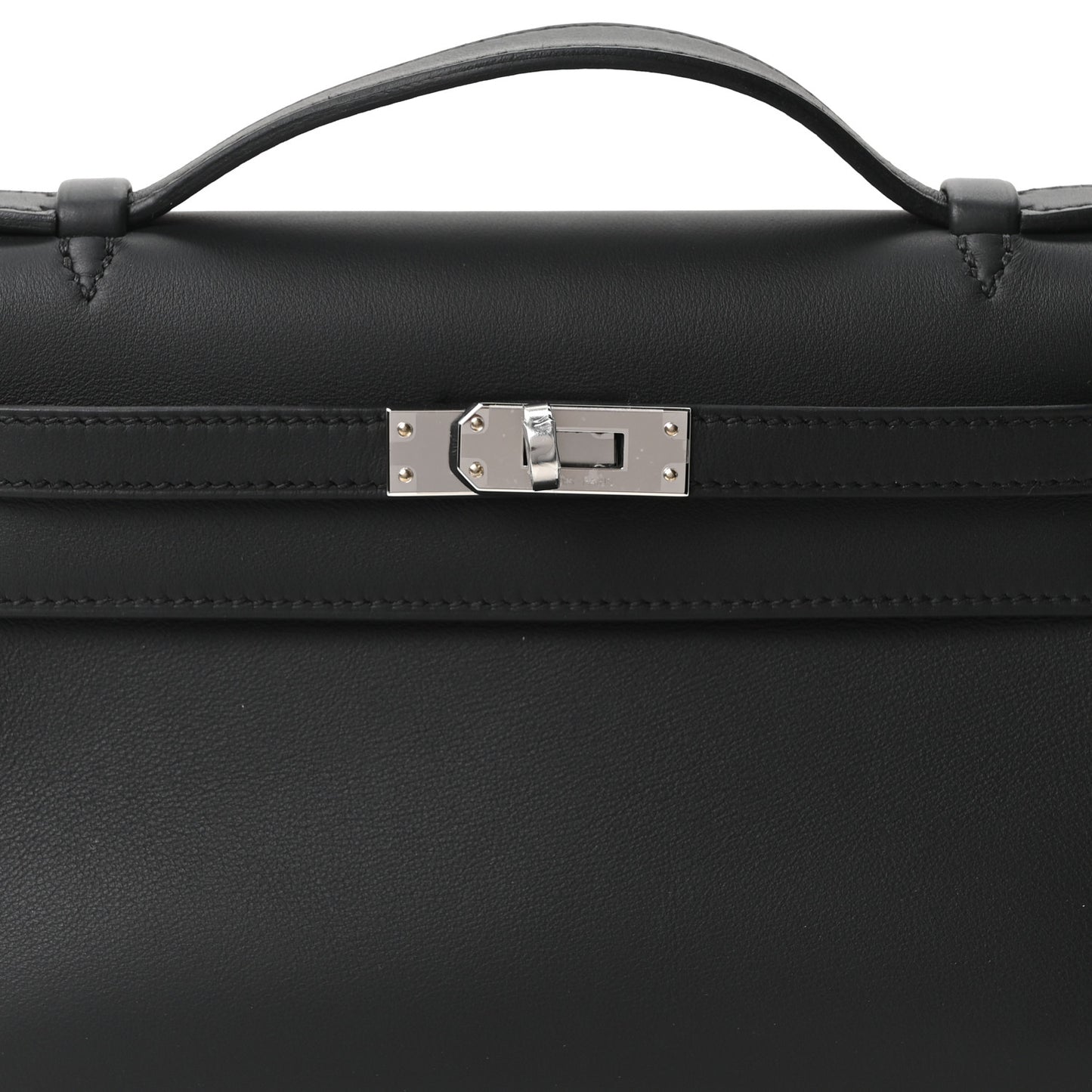 Swift Kelly Pochette Clutch Black