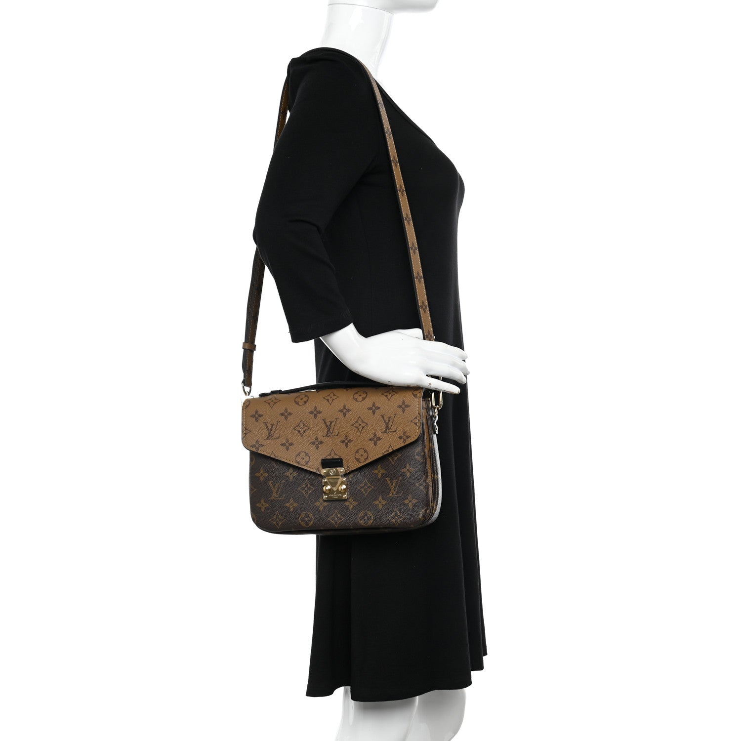 Louis Vuitton Reverse Monogram Pochette Metis 2 of 10