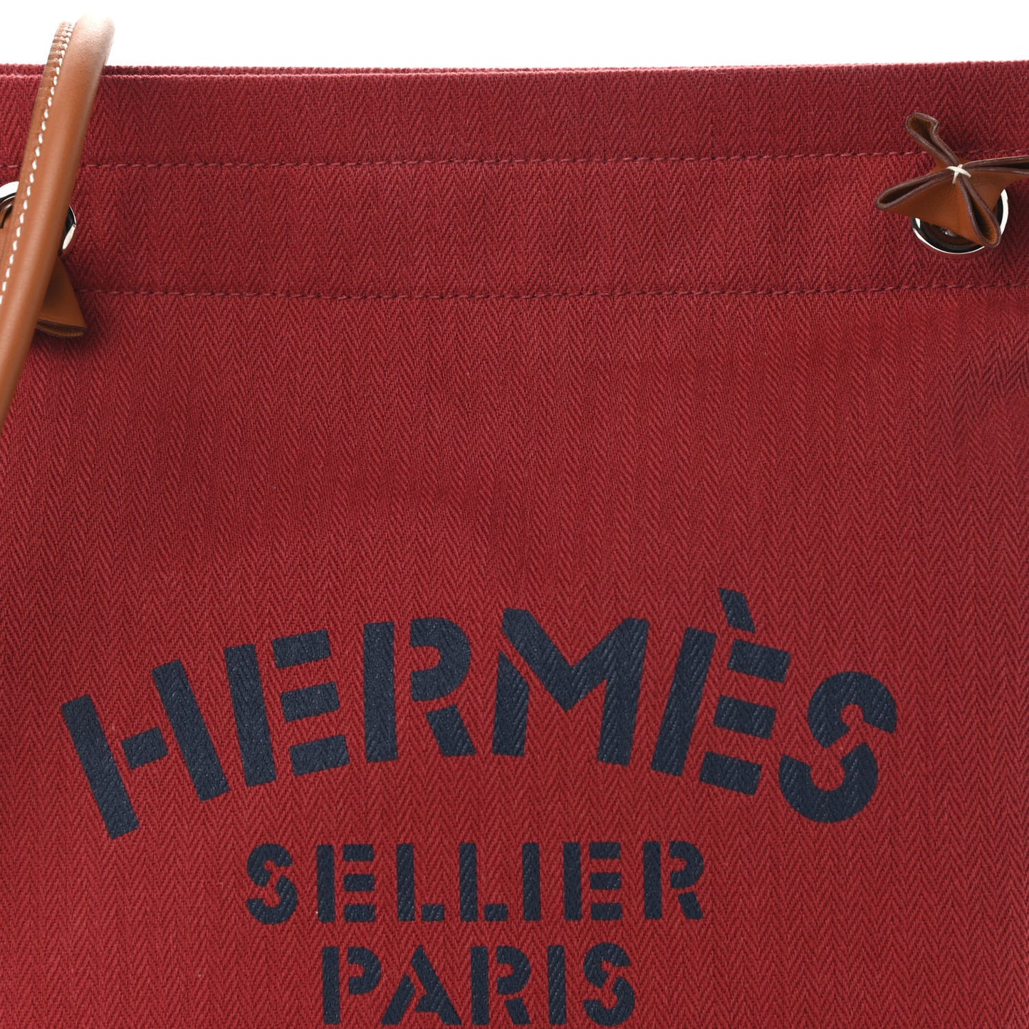 Canvas Swift Aline Grooming Bag Rouge H Gold